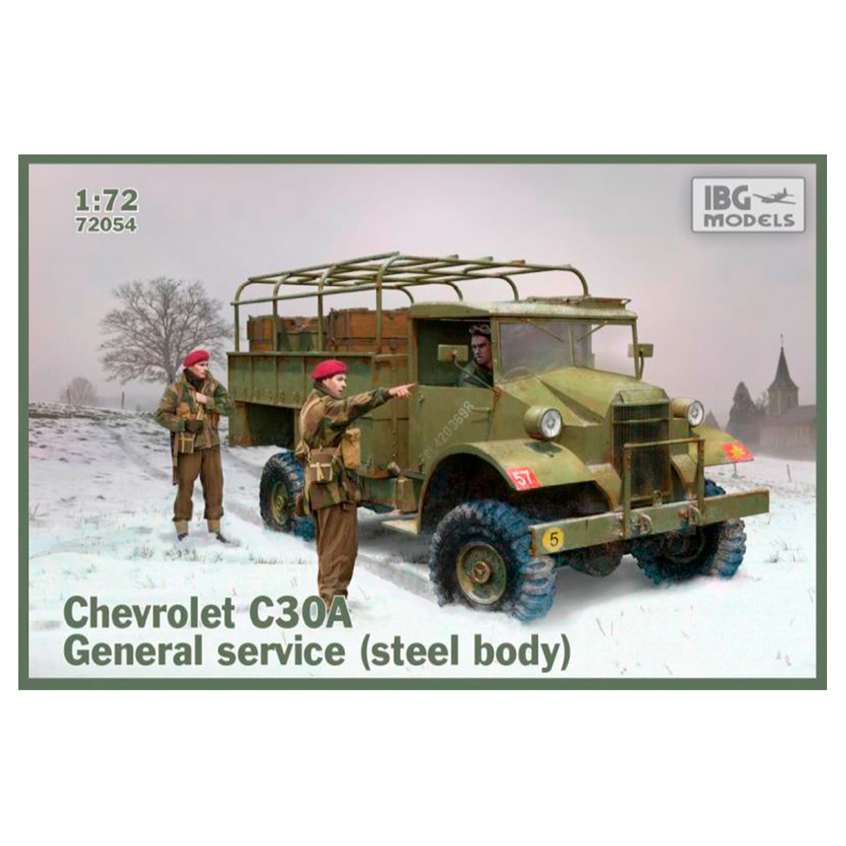 Chevrolet C30A General service (steel body) 1/72