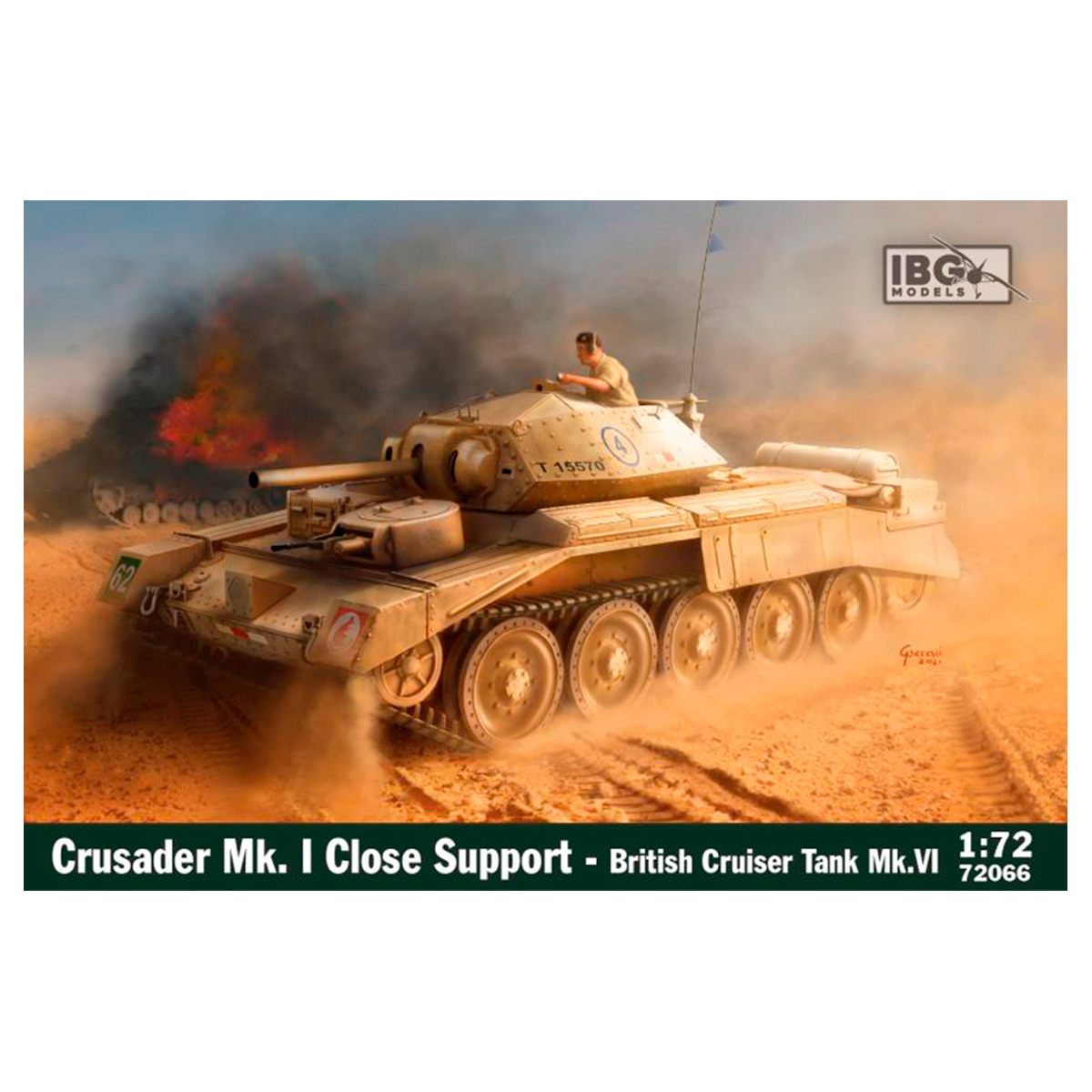 Crusader Mk. I Close Support 1/72