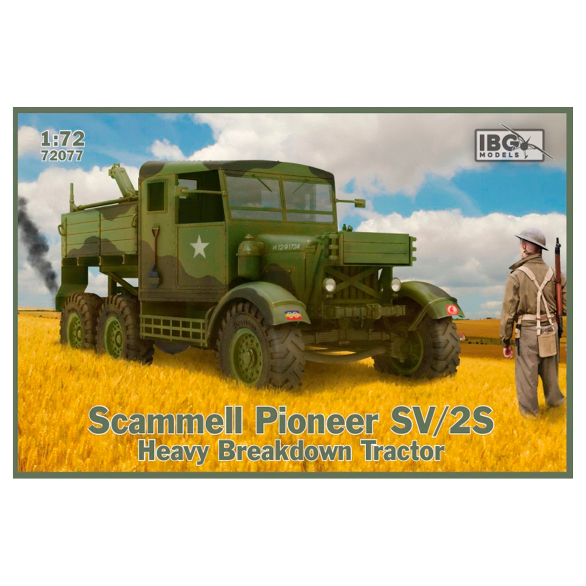Scammell Pioneer SV/2S Heavy Breakdown Tractor 1/72