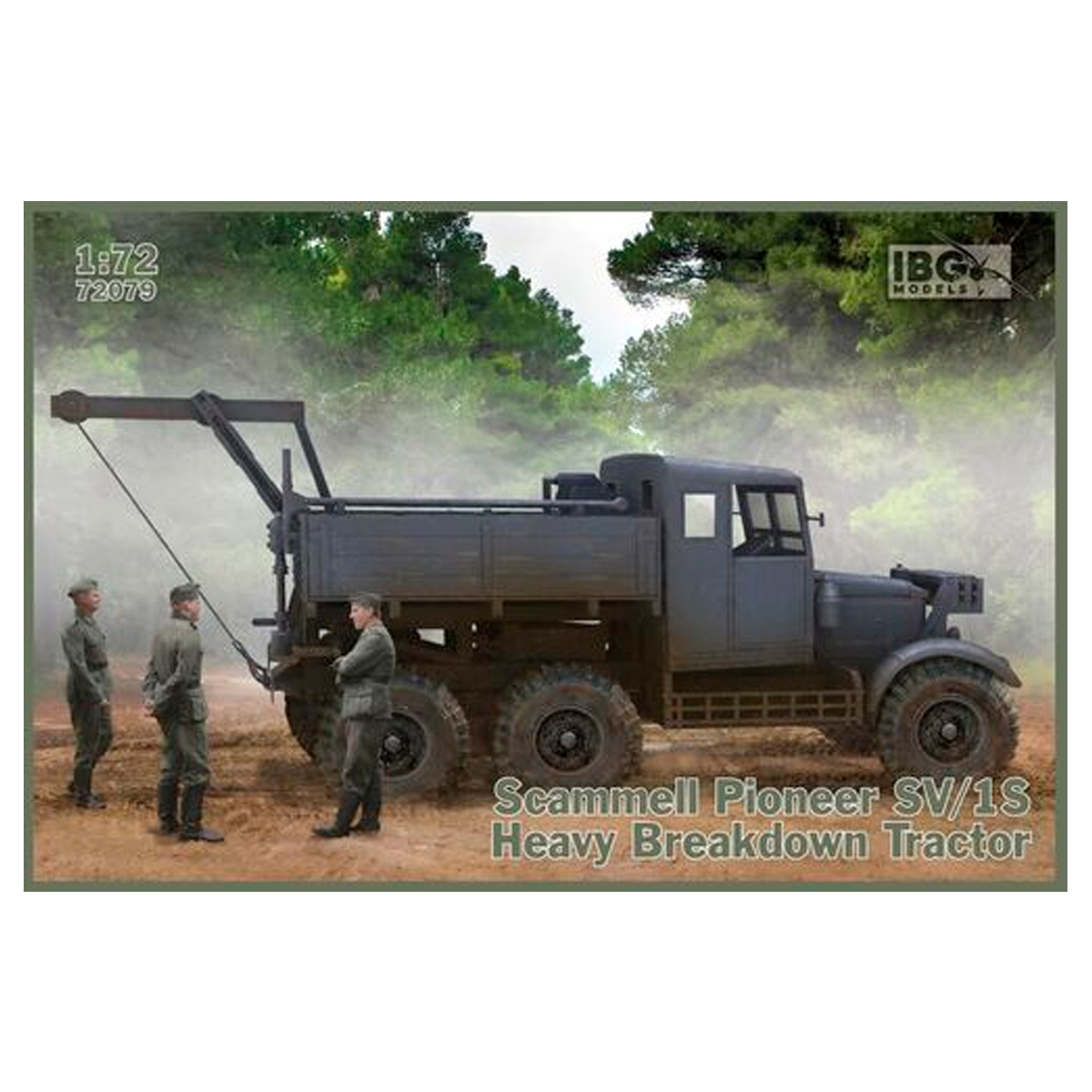 Scammell Pioneer SV/1S Heavy Breakdown Tractor  1/72