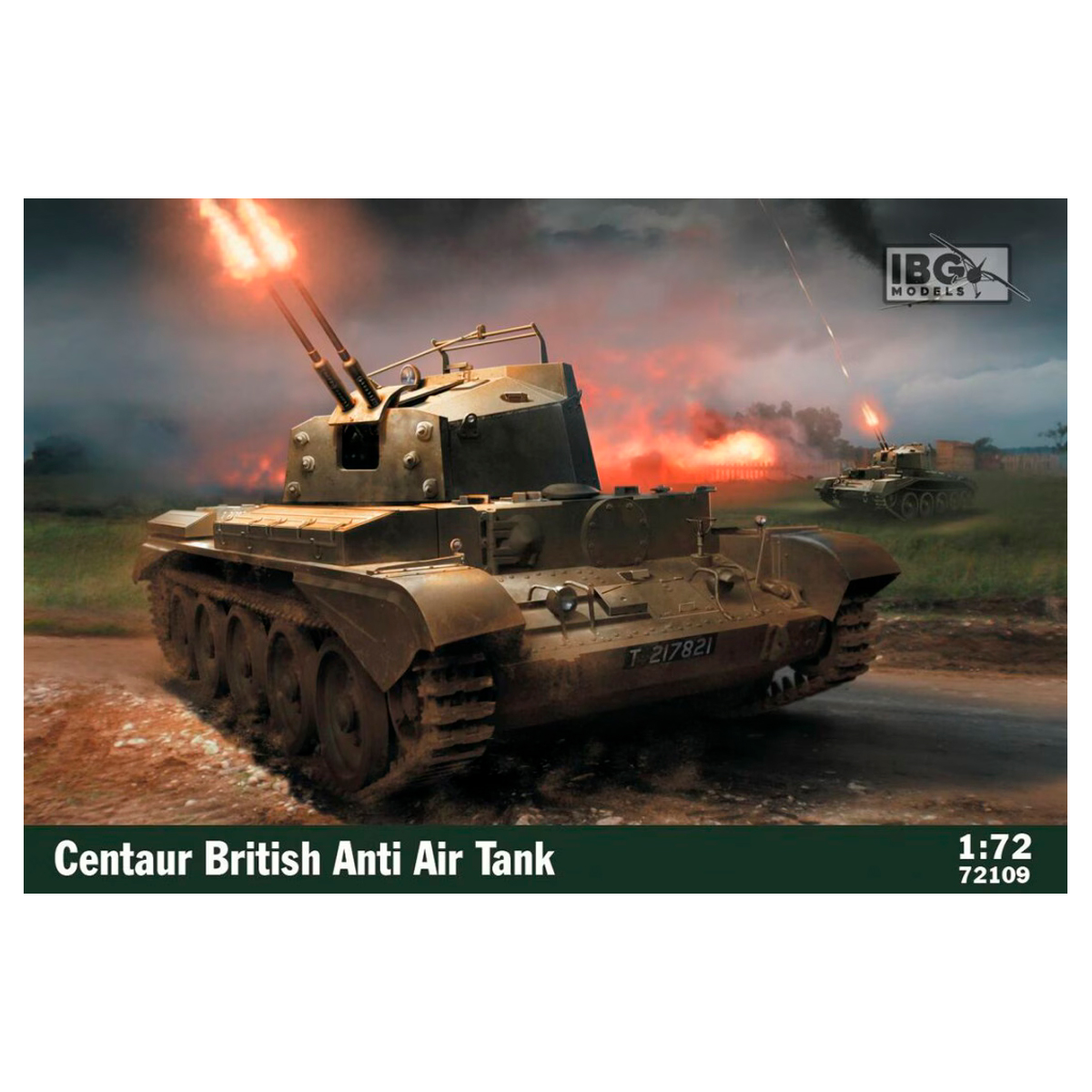Centaur British Anti Air Tank 1/72