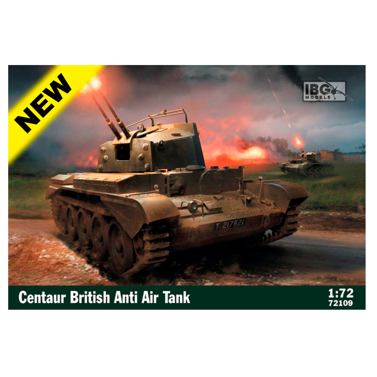 Centaur British Anti Air Tank 1/72