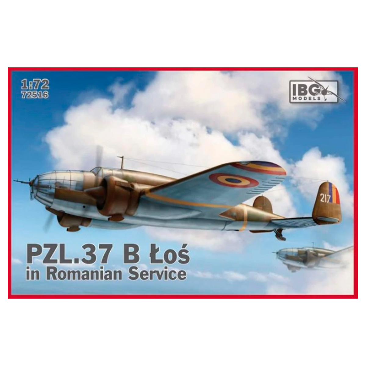 PZL. 37 B Los in Romanian Service 1/72