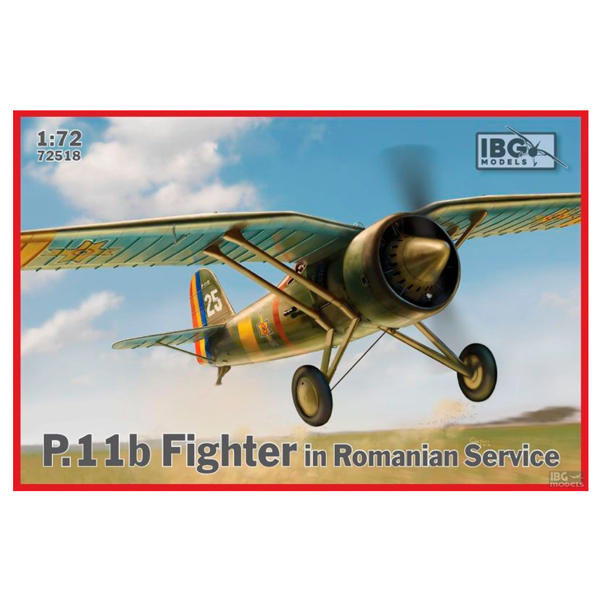PZL P.11b Fighter in Romanian Service 1/72