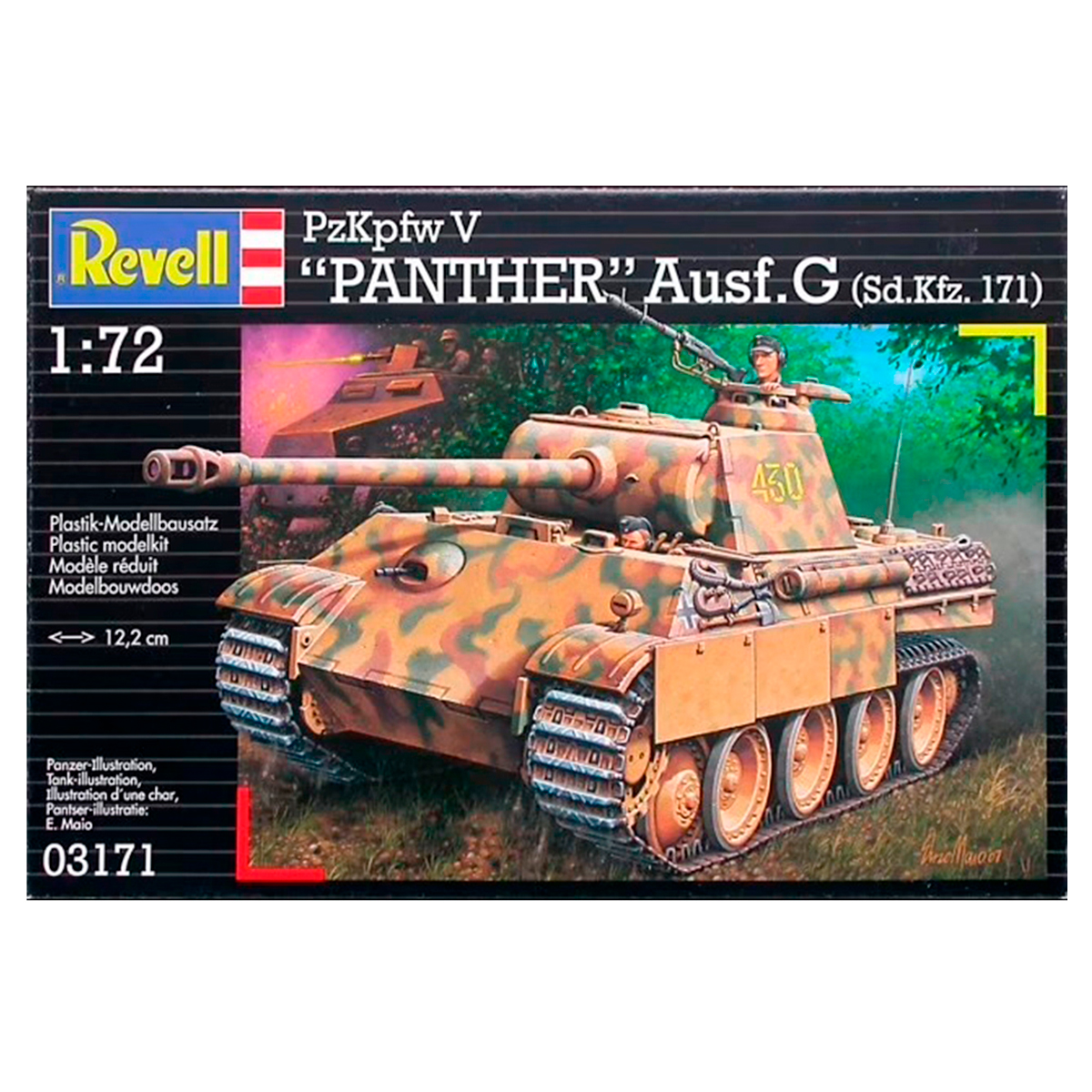 PzKpfw V «Panther» Ausf.G (Sd.Kfz. 171) 1/72
