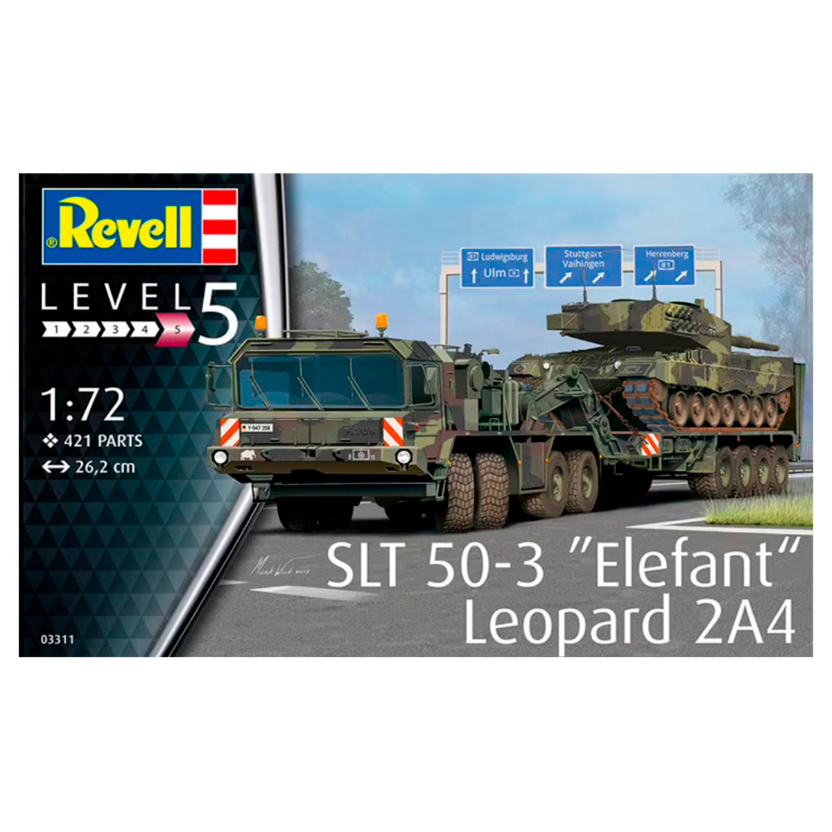 SLT 50-3 «Elefant» & Leopard 2A4 1/72