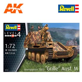 REV03315 Sturmpanzer 38(t) "Grille" Ausf. M