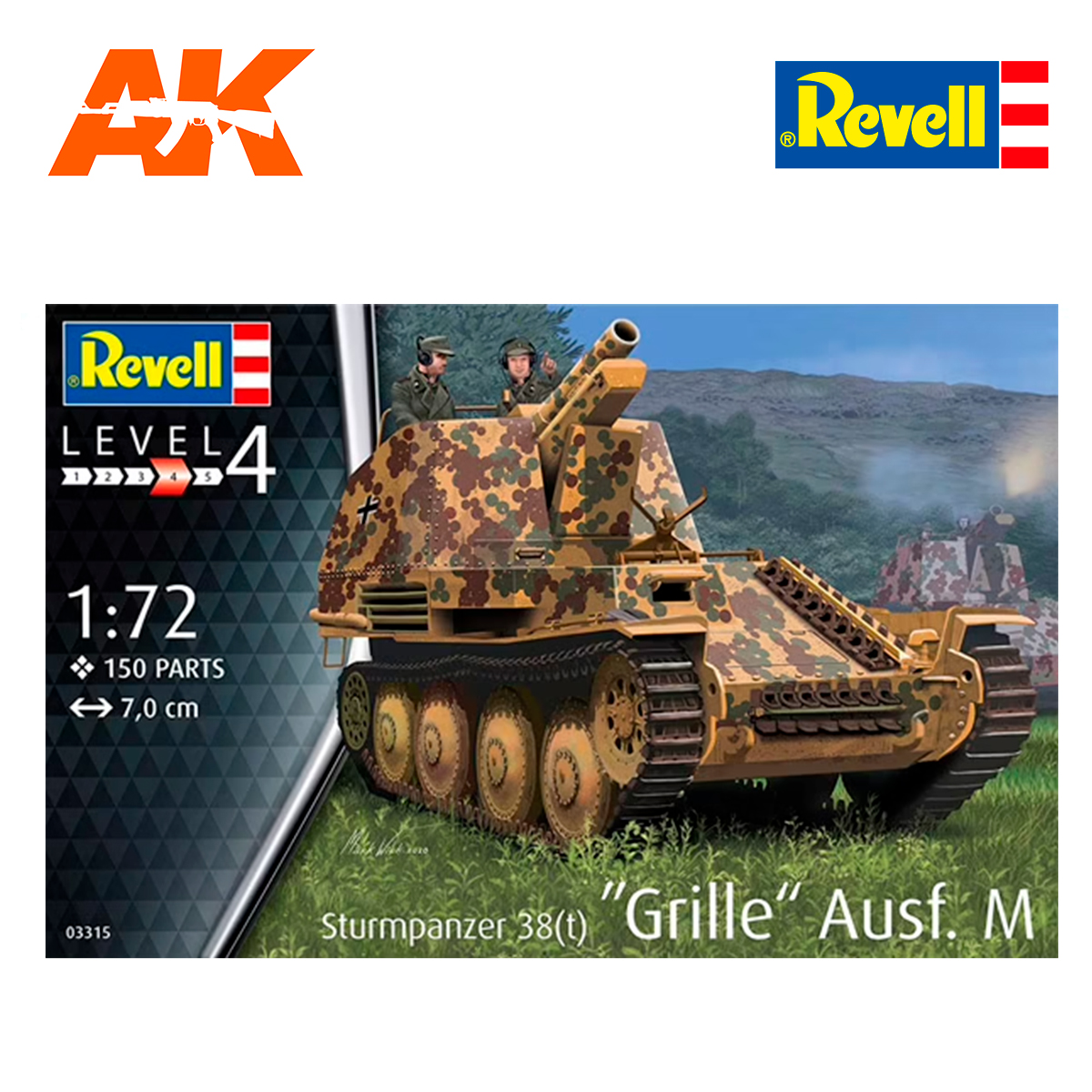 Sturmpanzer 38(t) «Grille» Ausf. M 1/72