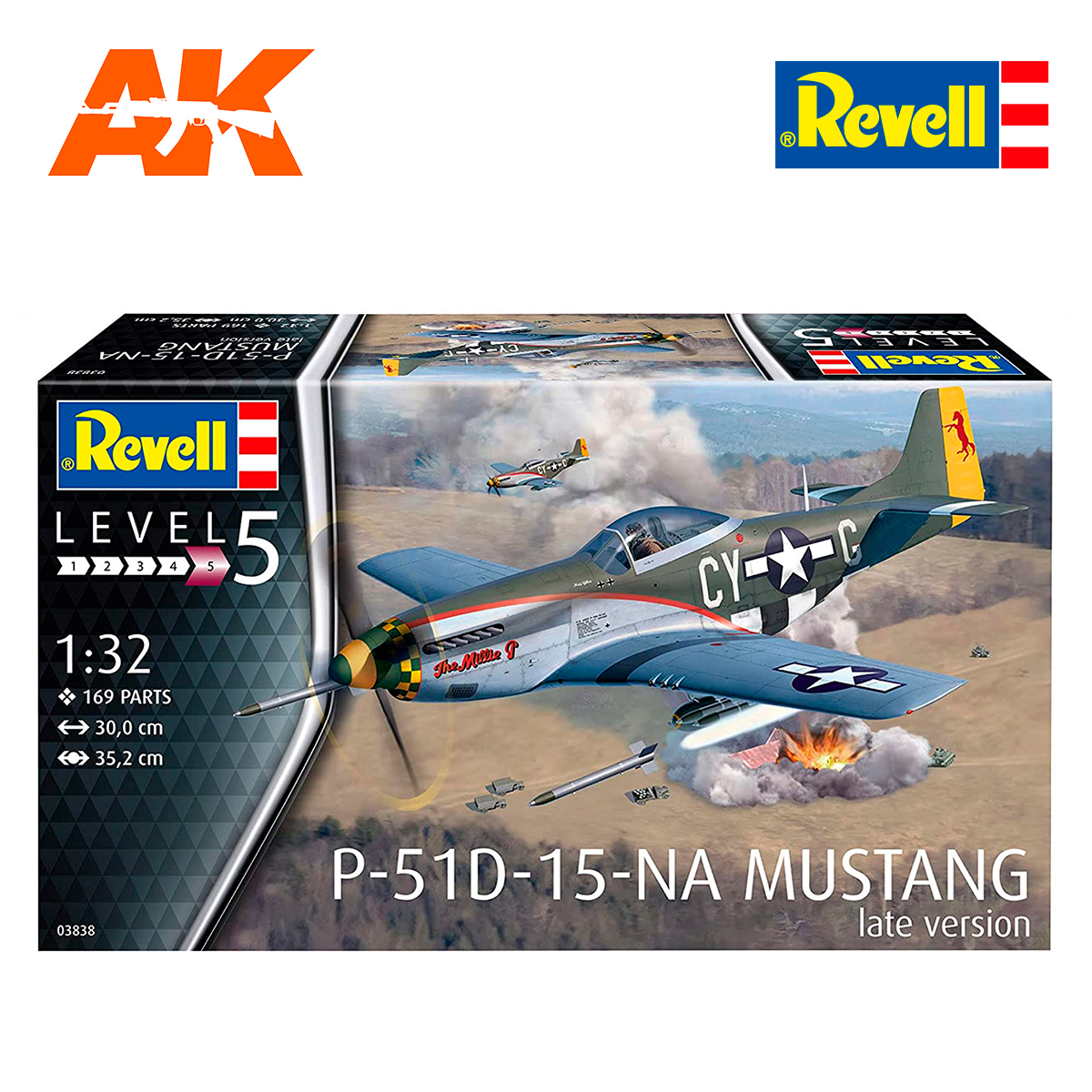 P-51D-15-NA MUSTANG late version 1/32