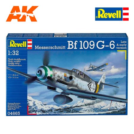 REV04665 Messerschmitt Bf109 G-6 (Late or Early version)