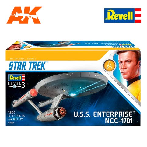 REV04991 U.S.S. Enterprise NCC-1701 (TOS)