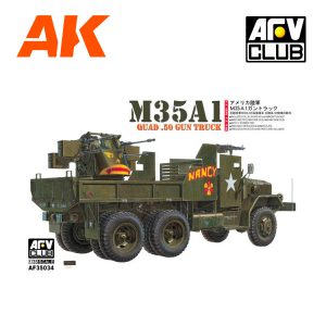AFV AF35034 U.S. Army M35A1 Gun Truck Quad- .50