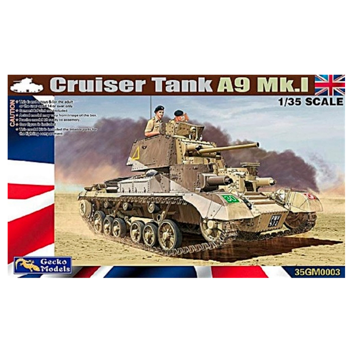 1/35 Cruiser Tank Mk. I, A9 Mk.1