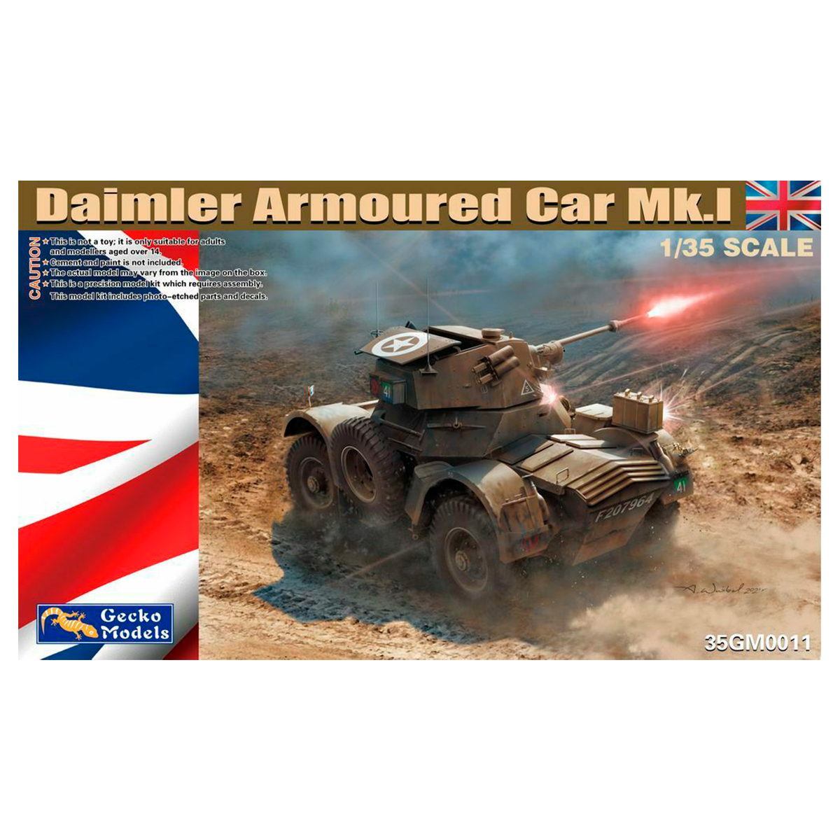 1/35 Daimler Armored Car Mk.I