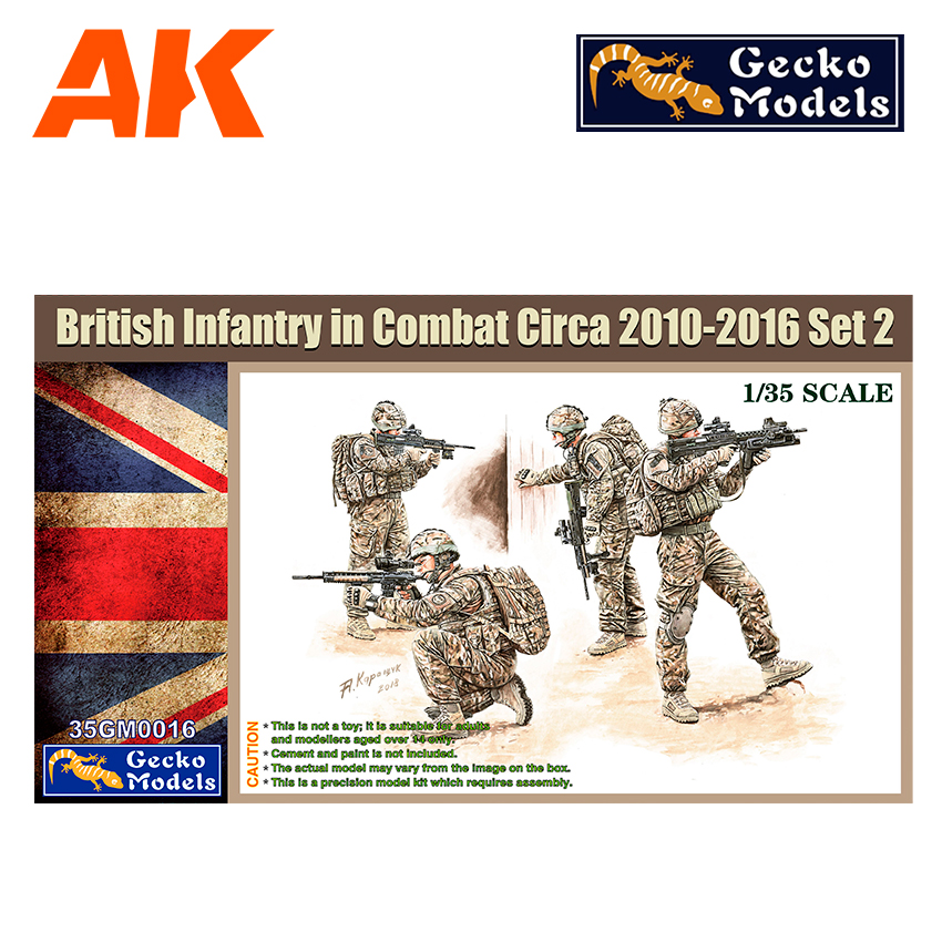 1/35 British Infantry In Combat Circa 2010-2012 Set 2