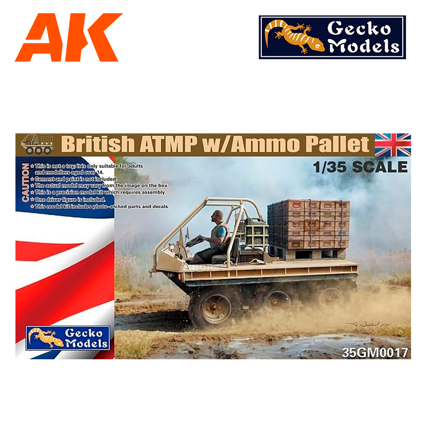 1/35 British ATMP w Ammo Pallet
