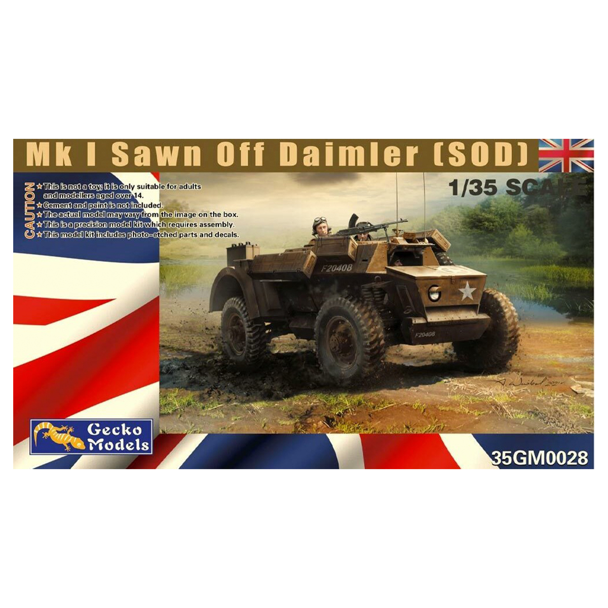 1/35 Mk I Sawn Off Daimler (SOD)
