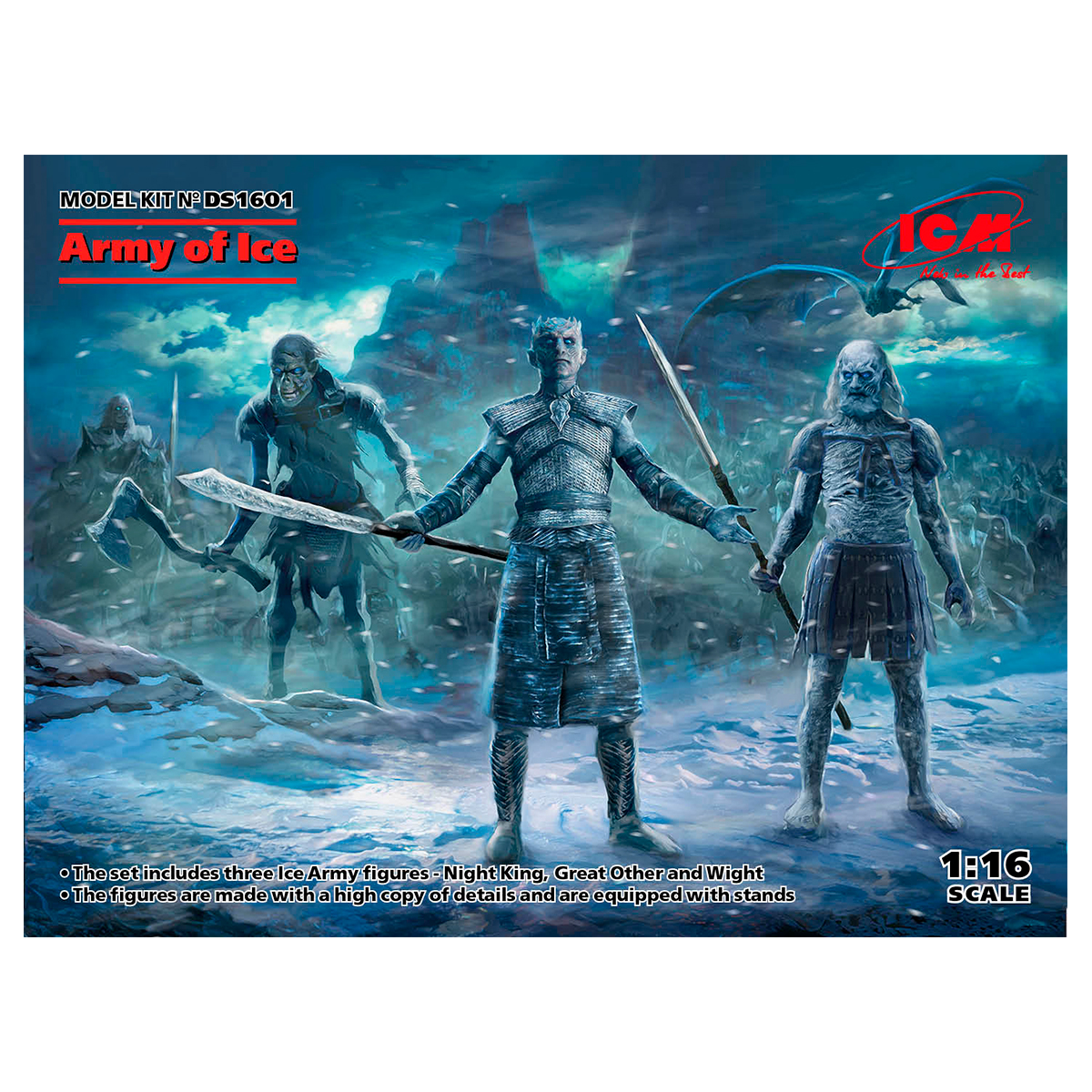 Army of Ice (Night King, Great Other, Wight) 1/16