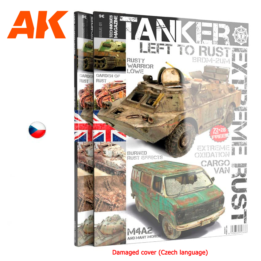 TANKER 01: RUST (Damaged cover) Czech language.