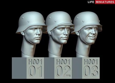 WW2 German Heads Set No.1 (135 scale)_details (2)