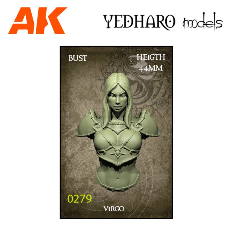 YDM0279 Virgo Bust WOZBSTVIR01