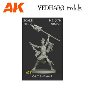 YDM0781 Orc Shaman Scale 30mm OW30SHA1