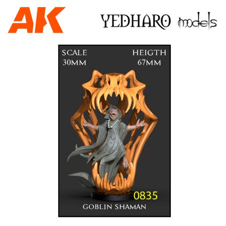 YDM0835 Goblin Shaman Scale 30mm GB30GSH01