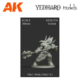 YDM0965 Orc Warlord V1 Scale 30mm OW30WL01