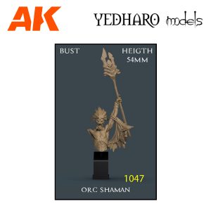 YDM1047 Orc Shaman Bust OWBUSHA1