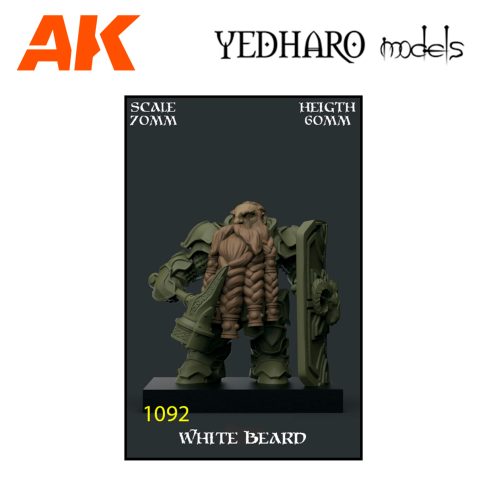YDM1092 White Beard Scale 70mm DW70WB01