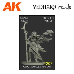 YDM1207 Orc Female Shaman Scale 70mm OW70FSH1