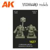 YDM1627 Command Group Armored Dwarves AH30CGAD01