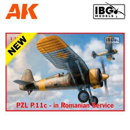 IBG32002 PZL P.11c in Romanian Service 1/32