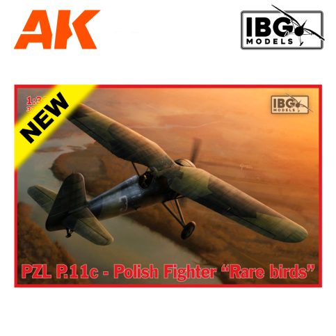 IBG32004 PZL P.11c "Rare Birds" 1/32