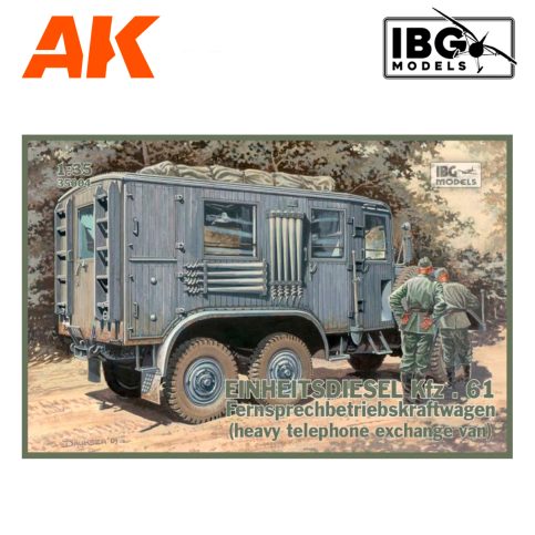 IBG35004 EINHEITS DIESEL Kfz.61 Fernsprechbetriebskraftwagen 1/35