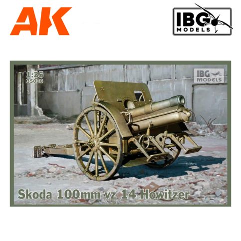 IBG35026 Skoda 100mm vz 14 Howitzer 1/35