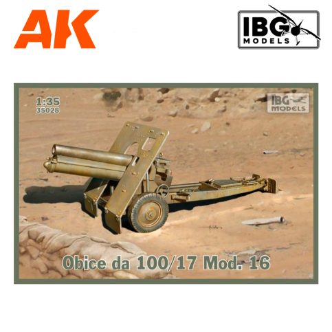 IBG35028 Obice da 100/17 Mod. 16 (Italian version of Skoda 100mm) 1/35