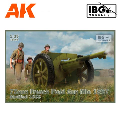 IBG35056 75mm French Field Gun Mle 1897 – Modified 1938 1/35