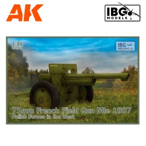 IBG35057 75mm French Field Gun Mle 1897 – Polish Forces in the West 1/35