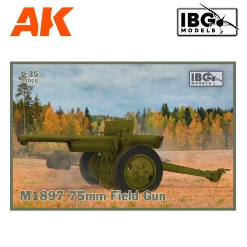 IBG35058 M1897 75mm Field Gun 1/35