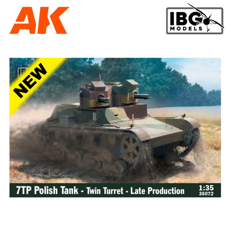 IBG35072 7TP Polish Tank - Twin Turret (Late) 1/35
