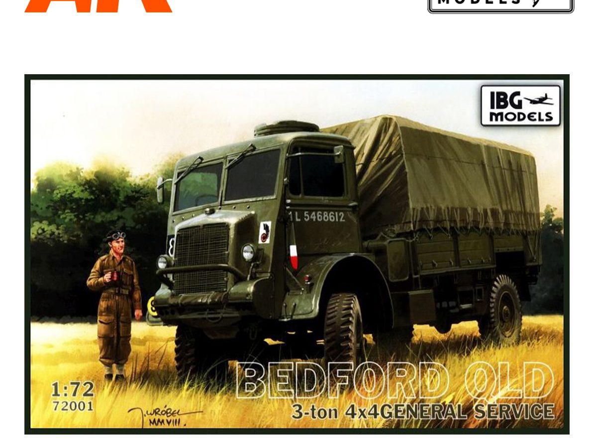 Buy Bedford QLD 3 ton 4x4 General service 1/72 online for 12,40