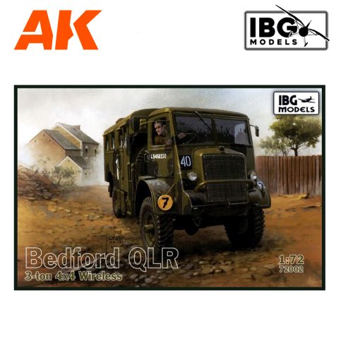 IBG72002 Bedford QLR 3 ton 4x4 Wireless 1/72