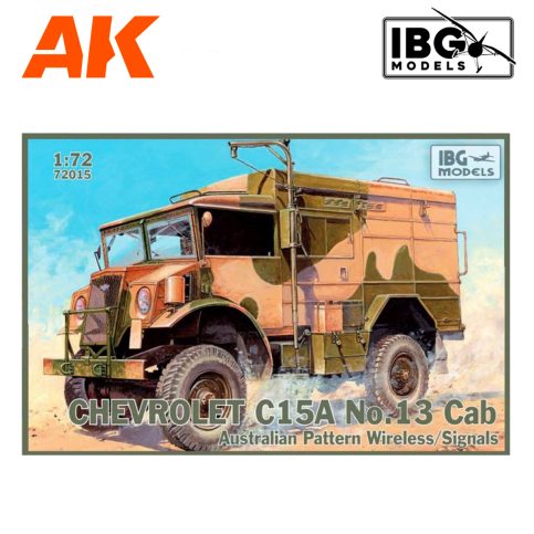 IBG72015 Chevrolet C.15A No.13 Cab Australian Pattern Wireless / Signals 1/72