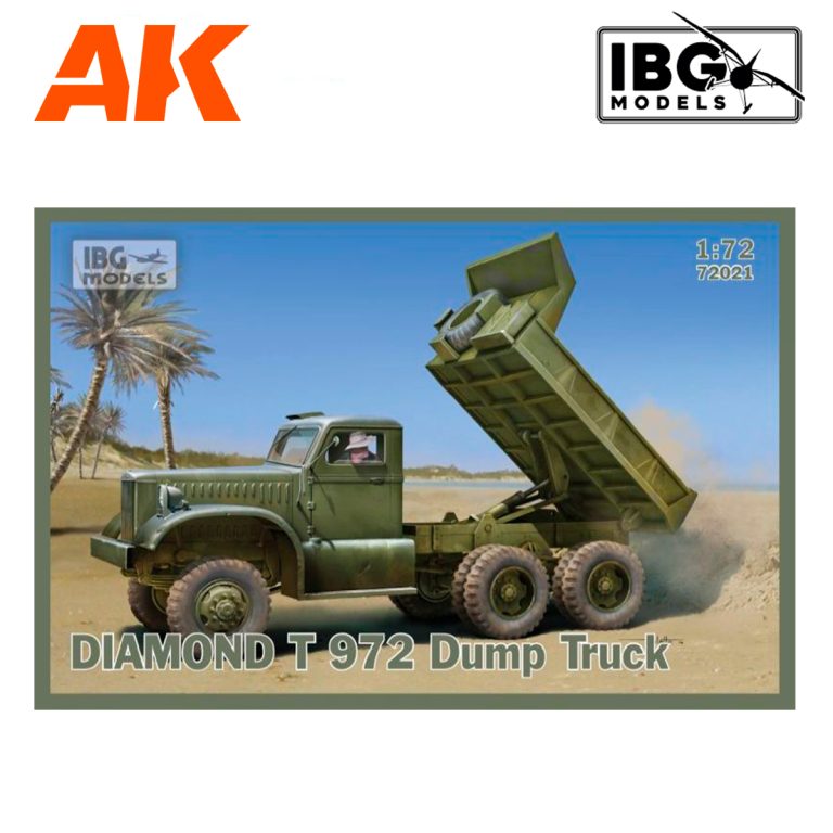 IBG72021 DIAMOND T 972 Dump Truck 1/72