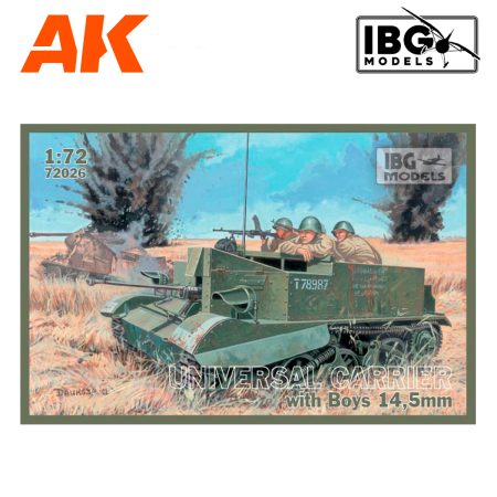 IBG72026 UNIVERSAL CARRIER I Mk.I with Boys AT rifle 1/72