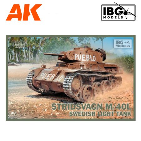 IBG72036 Stridsvagn M/40 L Swedish light tank 1/72