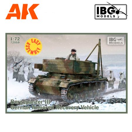 IBG72059 Bergepanzer III (EASY ASSEMBLY KIT) 1/72
