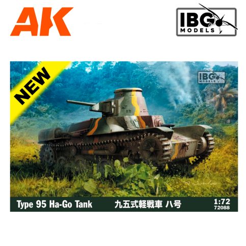 IBG72088 Type 95 Ha-Go Japanese Light Tank 1/72