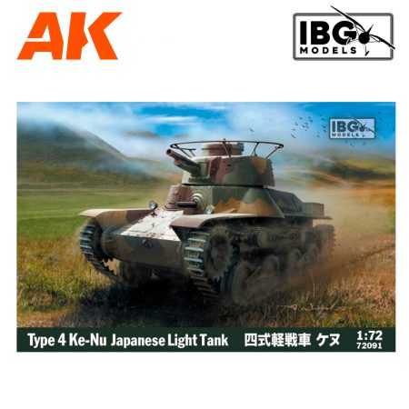 IBG72091 Type 3 Ke-Nu Japanese Light Tank 1/72